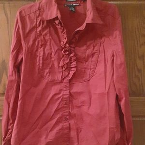 Antilla Femme Women Dark Marron 1X Blouse